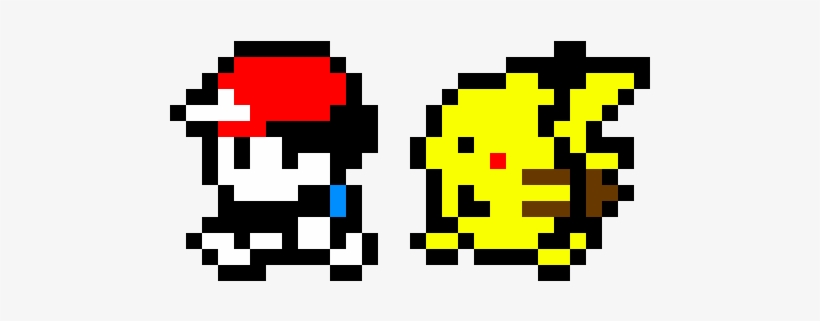 Wii U/3ds Eshop Charts For March 9th, - Pixel Pikachu And Ash, transparent png