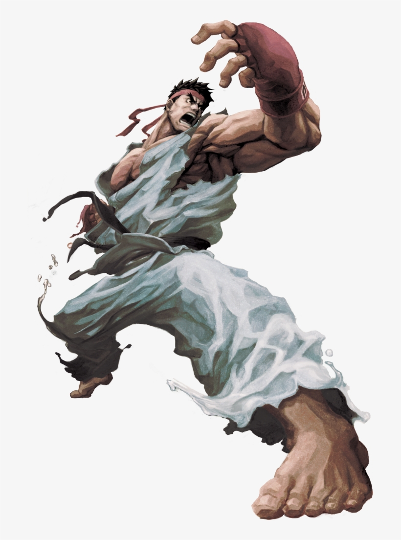 Street Fighter And Tekken Series At The Tokyo Game - Street Fighter X Ryu, transparent png
