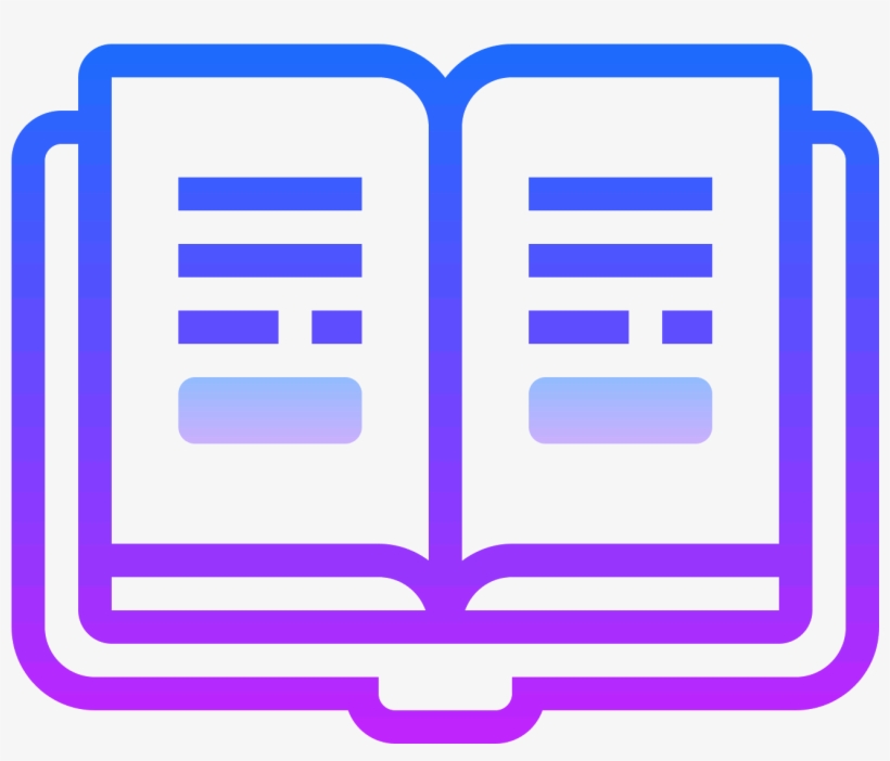 There Is A Book Open In The Middle Of Two Pages - Book Icon, transparent png
