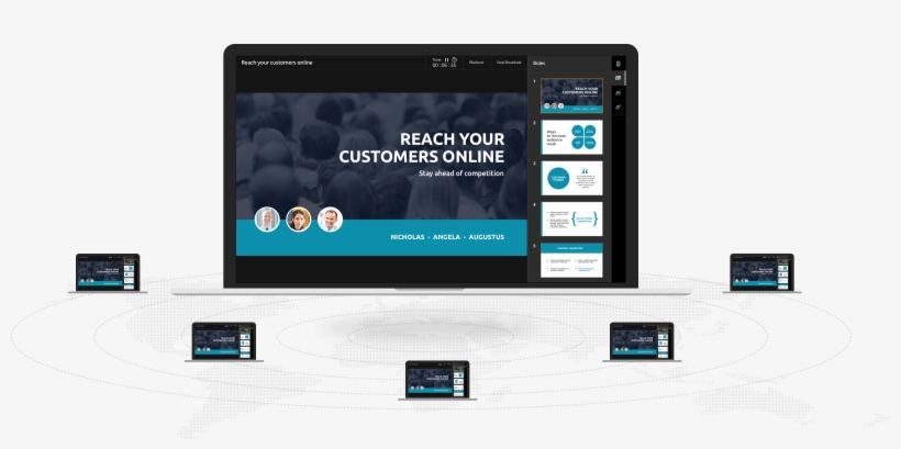 Broadcast Your Presentation Banner - Zoho Office Suite, transparent png