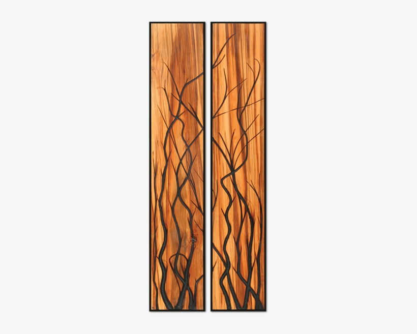 Burnt Panel Diptych No - Diptych, transparent png