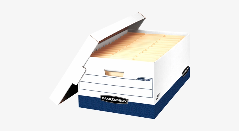 View Larger - Bankers Box Heavy Duty Presto Fastest Assembly Storage, transparent png