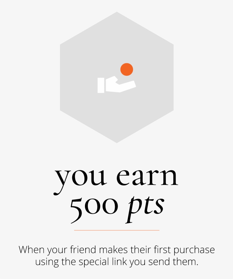 Refer A Friend And Earn 500 Points - Poster, transparent png