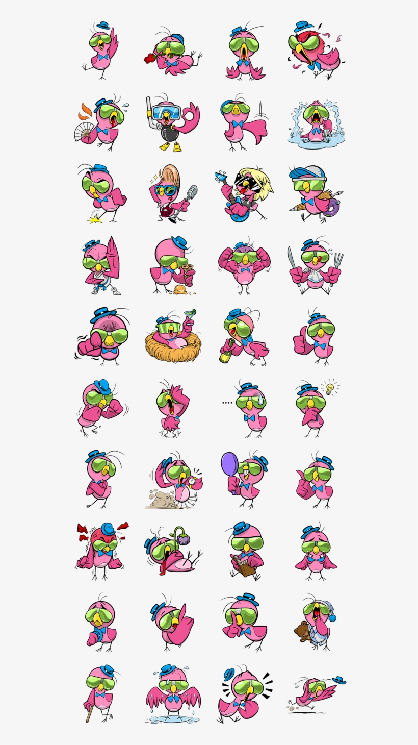 Birdman - クリエイター ズ スタンプ アニメ, transparent png