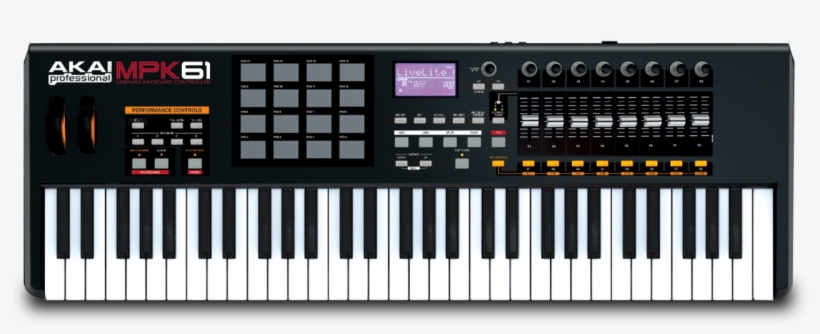 Akai Mpk And Mpd Series - Midi Keyboard Price In India, transparent png