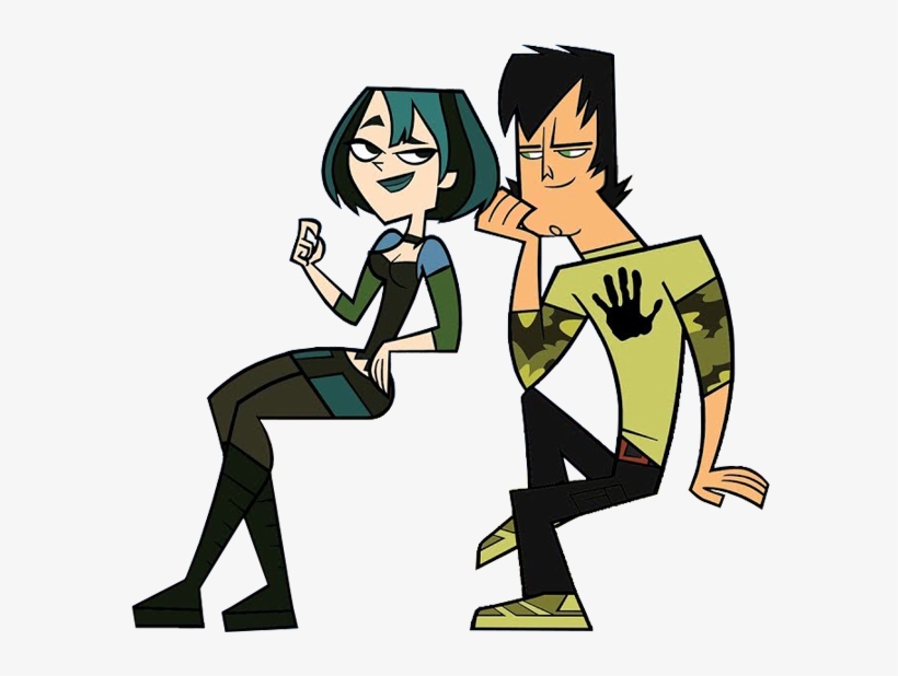 Gwent Love Story Cutouts - Total Drama Island Trent, transparent png