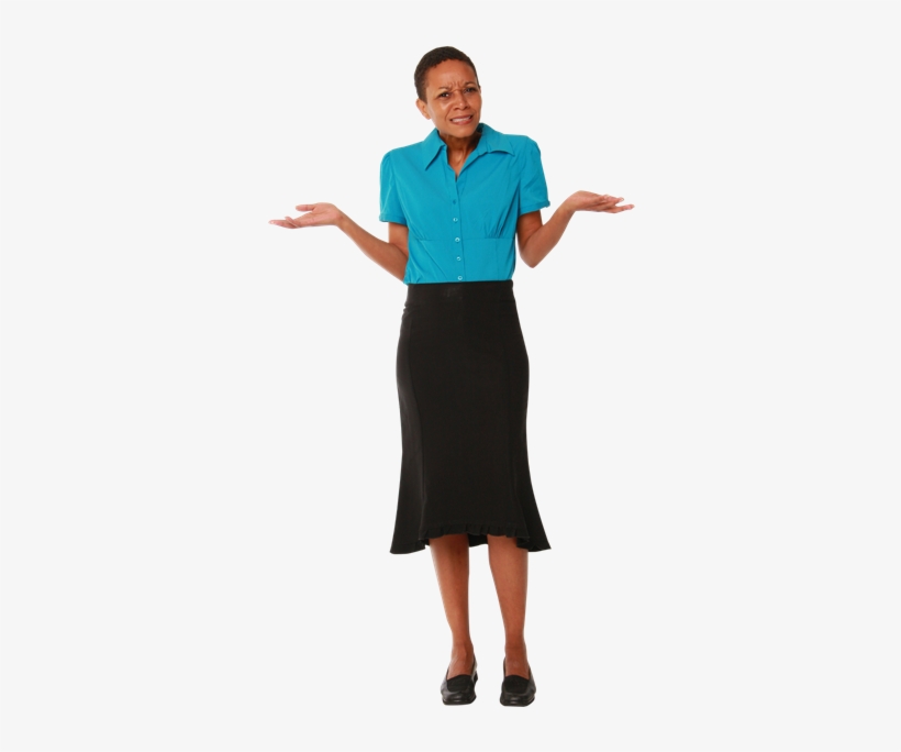 Woman-confused - Learning, transparent png