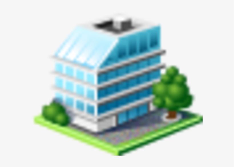 Clipart Business Building - Office Buildings Clip Art, transparent png