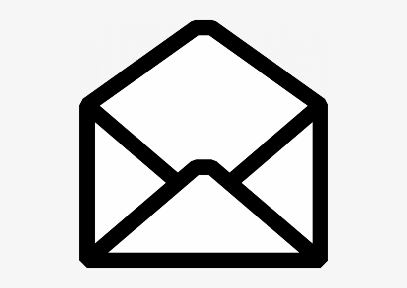 Correo - Black And White Icon Png, transparent png