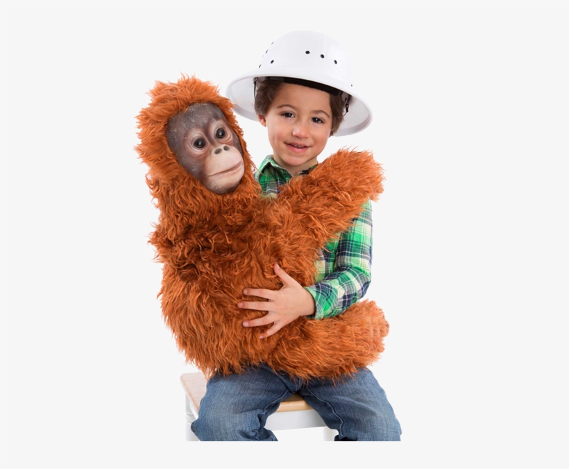 Baby Orangutan Arm Puppet Costume, transparent png