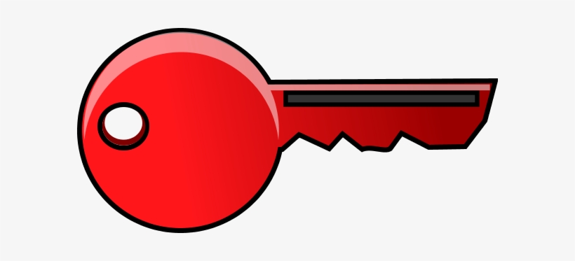 Key Gold Vector Clip Art - Key Clip Art Red, transparent png