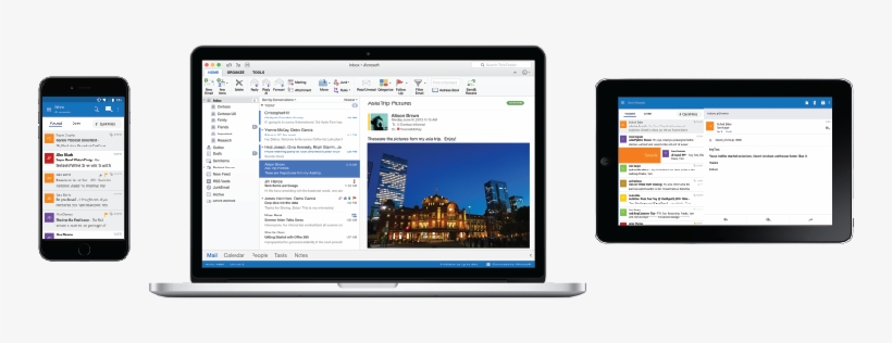 Webmail, Ios, Android Y Windows - Microsoft Office Home & Business 2016 For Mac, transparent png