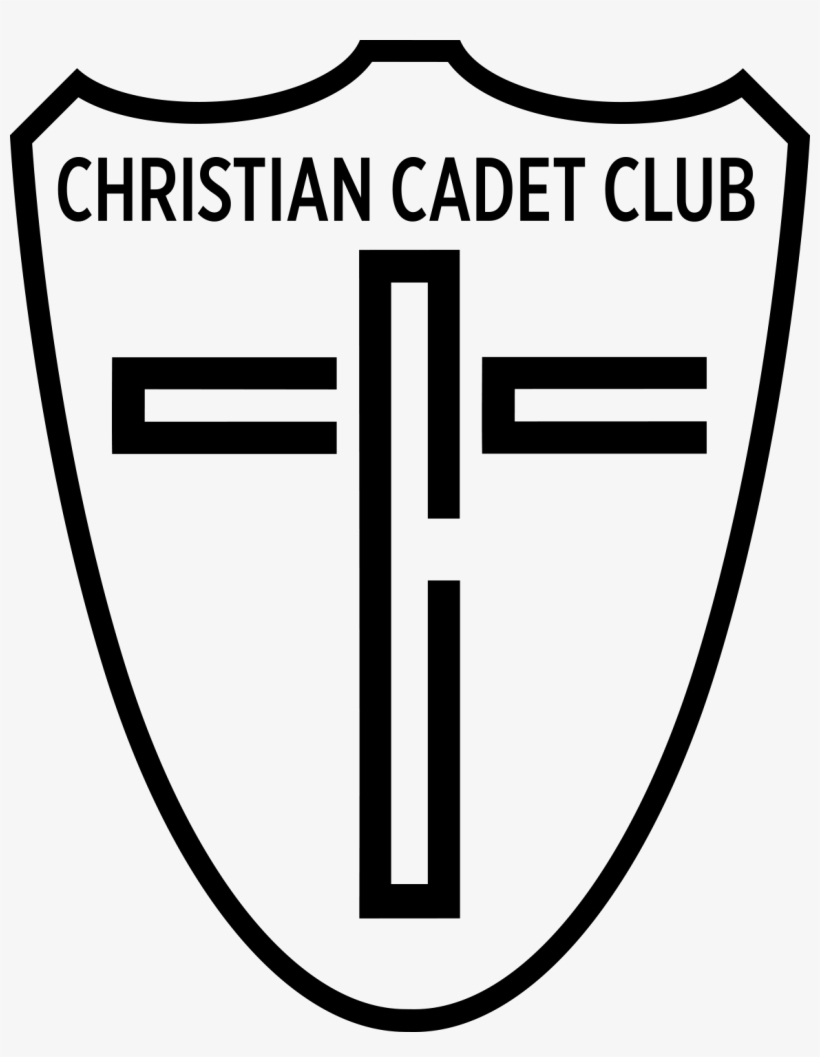 Christian Cadet Club Emblem Black And White - Portable Network Graphics, transparent png