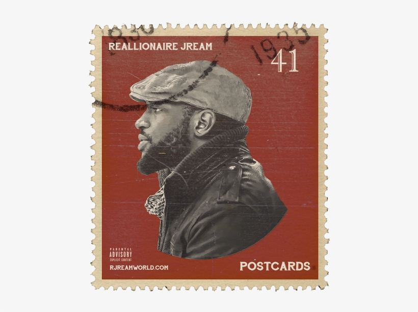 Reallionaire Jream Postcards - Postage Stamp, transparent png