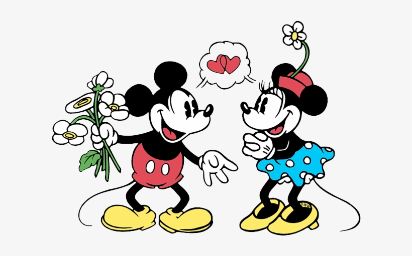 Classic Mickey And Minnie Mouse Clip Art - Steamboat Mickey And Minnie, transparent png