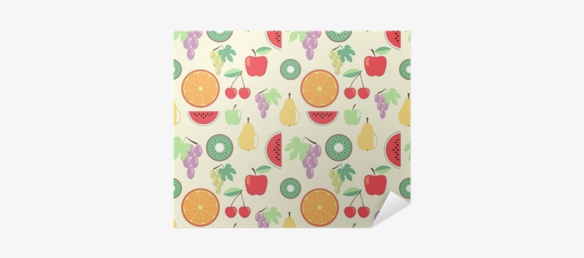 Fruits Pastel Seamless Pattern - Fruit, transparent png