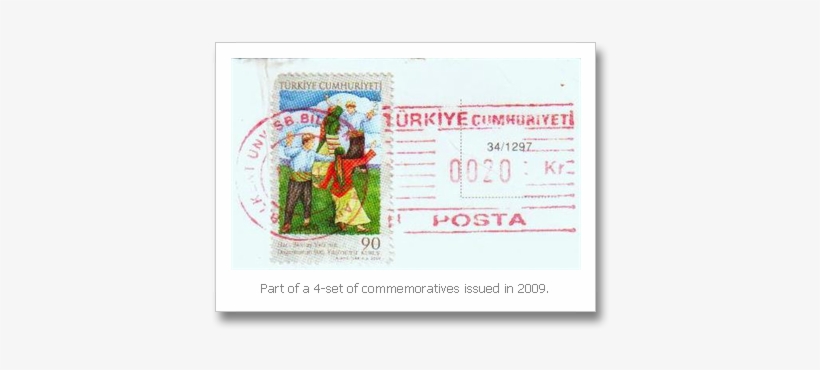 Part Of A Four-set Of Commemorative Stamps Issued In - Postcard, transparent png