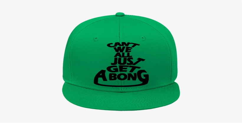 Snap Back Flat Bill Hat - Stoner Hat, transparent png