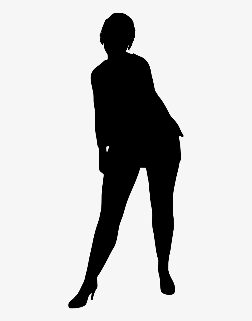 Download Png - Sexy Silhouette Bend, transparent png