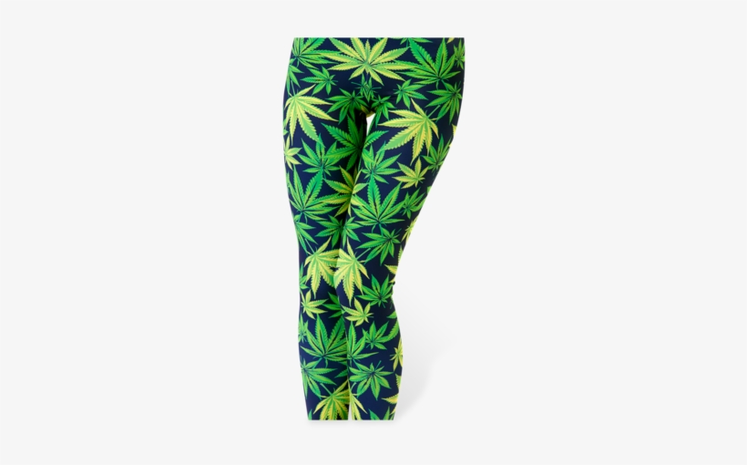 Weed Leaf Printed Leggings Stoner Supply Co - 3d Digital Printed Women Gothic Punk Tank Top Vest, transparent png