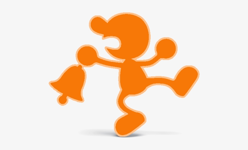 Poker's Cut Mr - Mr Game And Watch Ssbu, transparent png