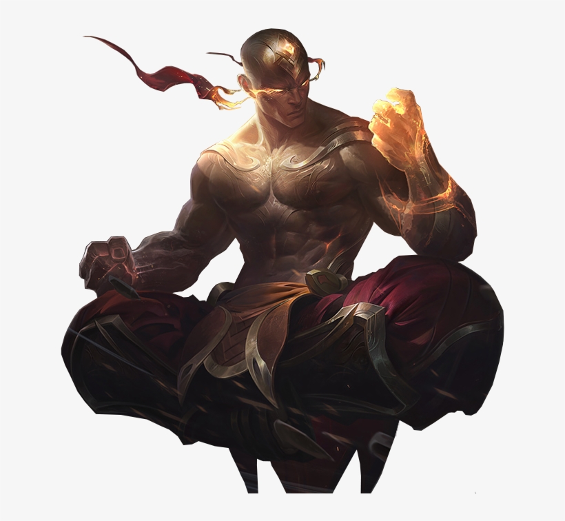 God Fist Lee Sin Render League Of Legends By Uberwild-db37ldx - Lee Sin Puño De Dios Render, transparent png