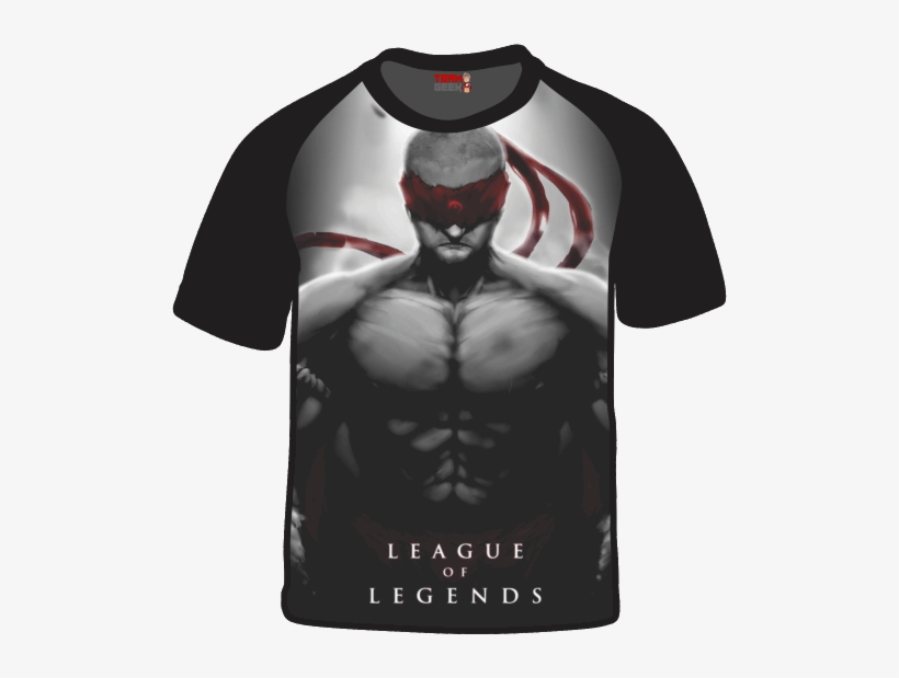Camiseta League Of Legends Lee Sin - League Of Legends Poster Lee Sin, transparent png