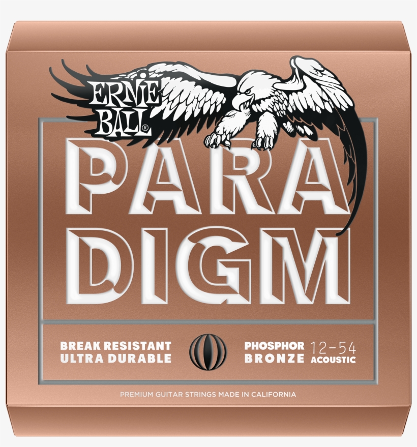 Paul Gilbert Checks Out The Strength Of The New Ernie - Ernie Ball Paradigm Phosphor Bronze, transparent png