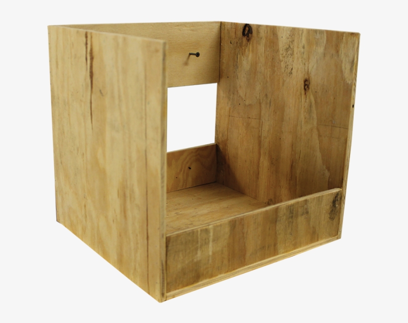 Backyard Chicken Tractors Plywood Chick N Nesting Box - Chick-n-nesting Box, transparent png