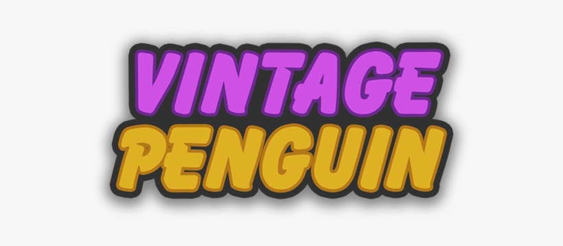Vintage Penguin Logo New - Vintage Penguin Logo, transparent png