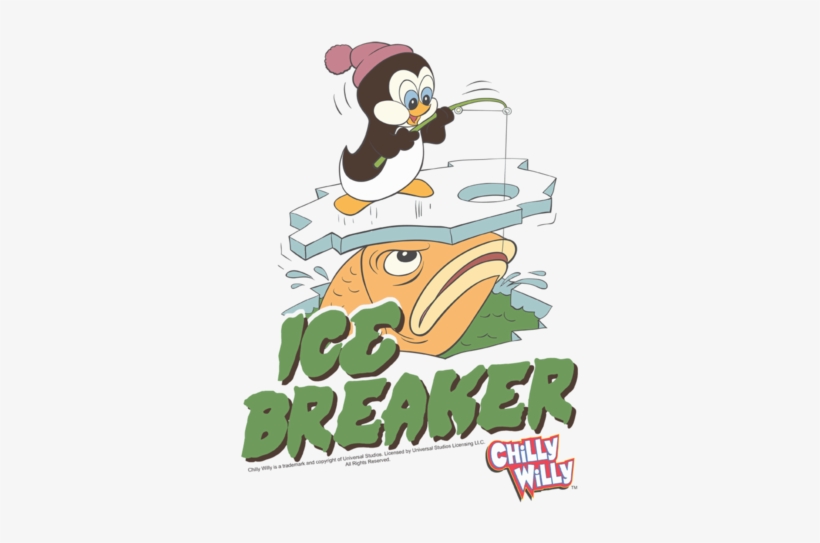 Chilly Willy Ice Breaker Juniors T-shirt - Chilly Willy Little Boys' Ice Breaker Childrens T-shirt, transparent png