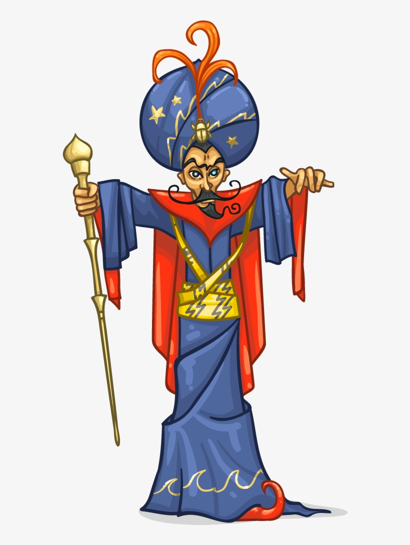 Sorcerer - Cartoon, transparent png