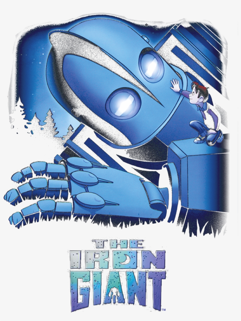 Iron Giant Giant And Hogarth Men's Crewneck Sweatshirt - Iron Giant, transparent png