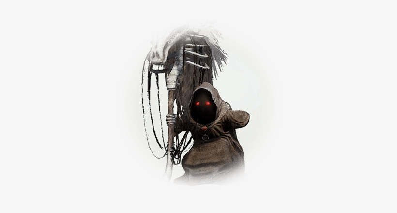 Frenzied Black Sorcerer - Witch, transparent png