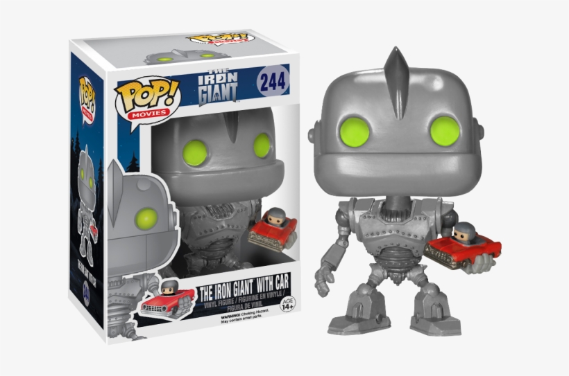 Pop Vinyl Iron Giant, transparent png