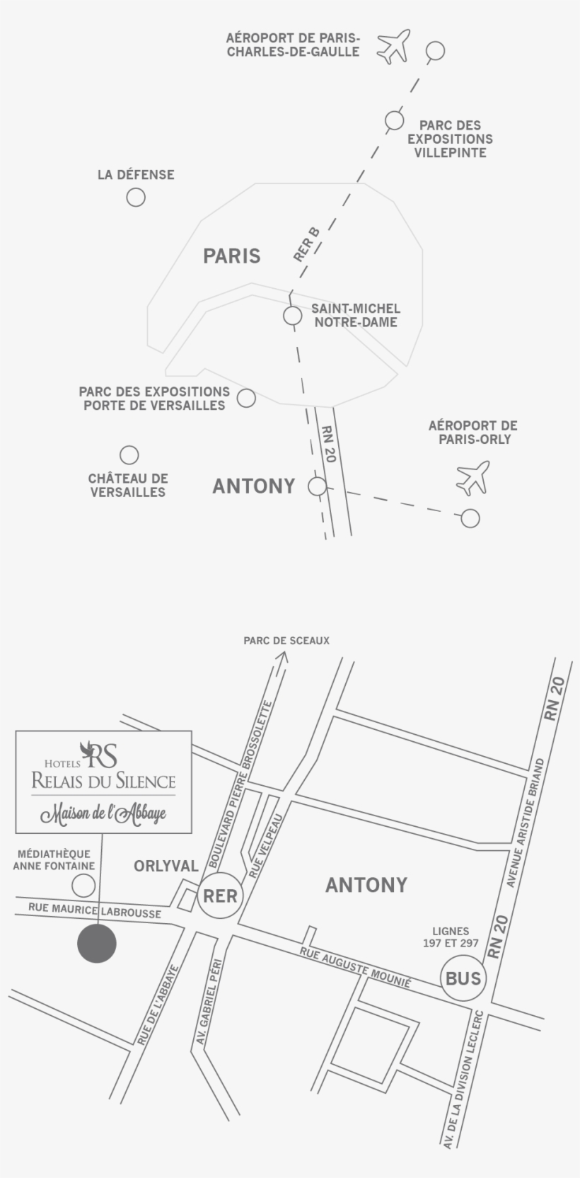Ideally Situated On The Edge Of Paris In Calm, Wooded - Maison De L'abbaye, transparent png
