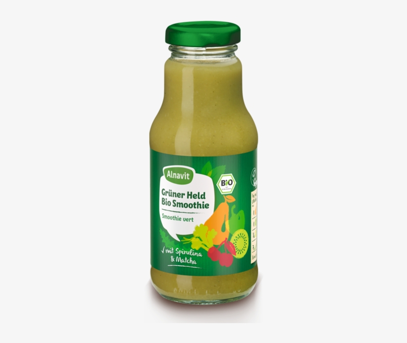 Organic Fruit & Vegetable Smoothie - Alnavit Bio Smoothie Rote Wonne, 250 Ml, transparent png