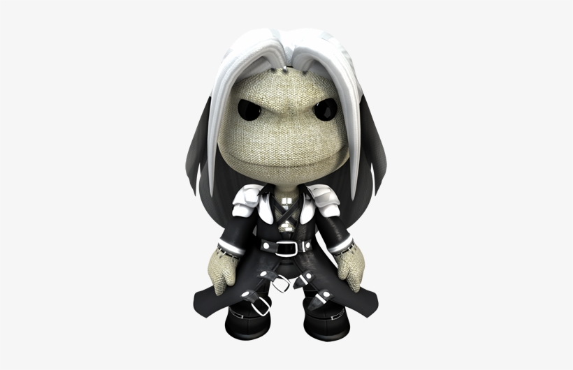 Doll-028 - Little Big Planet Sephiroth, transparent png