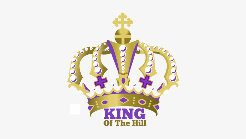 King Of The Hill - Gold And Purple Crown, transparent png