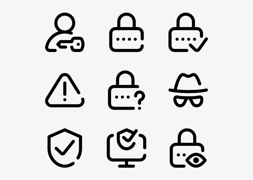 Internet Security - Asian Food Icons, transparent png