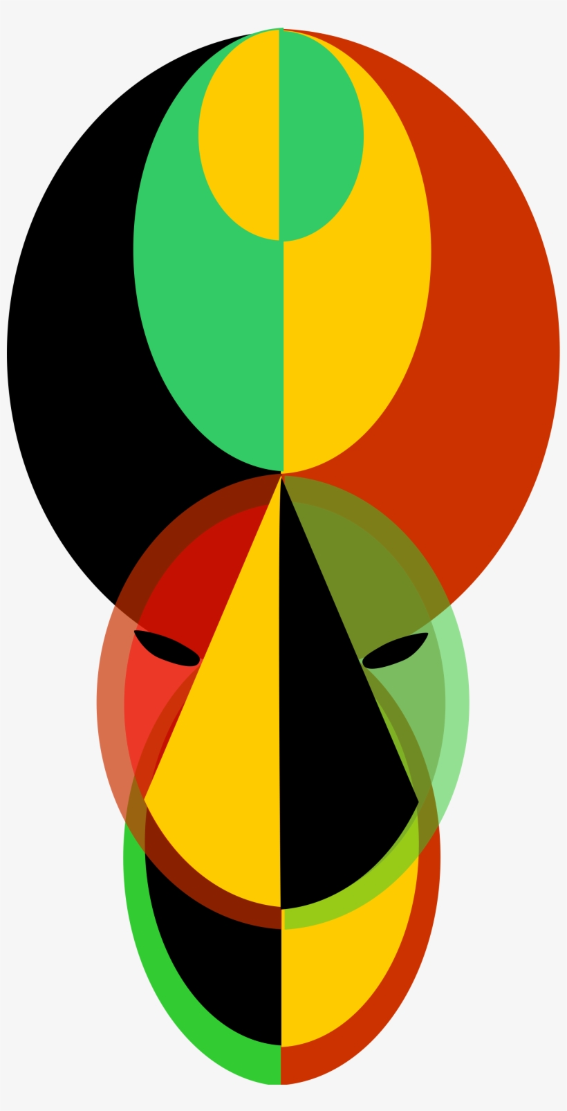 Open - African Art Png, transparent png