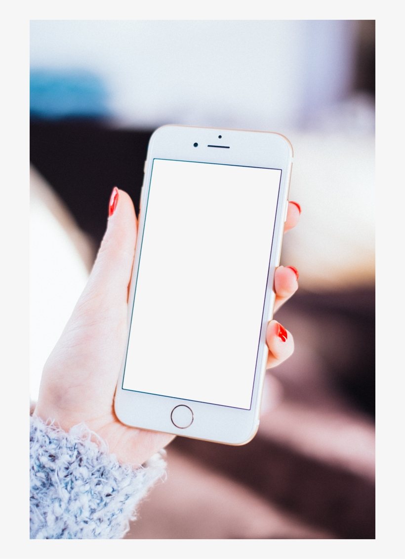 Iphone 6 Hand Png - Hand Iphone 6 Png, transparent png