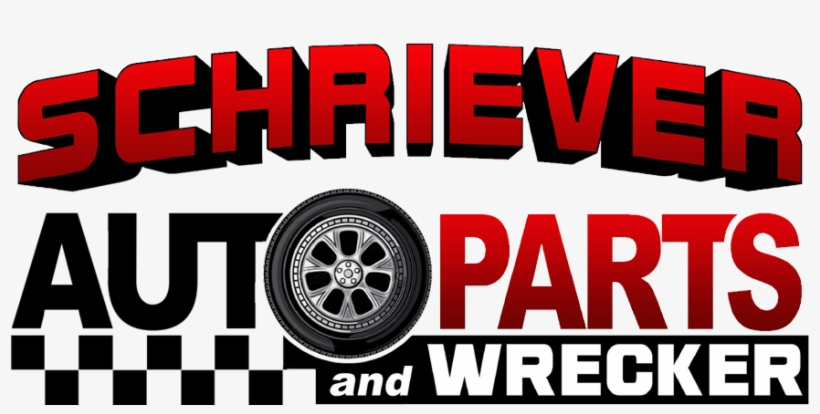 Schriever Auto Parts And Wrecker - Motor Parts Logo Design, transparent png