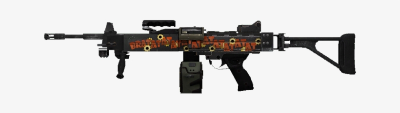 Negev Bratatat Skin - Cs Go Negev Bratatat, transparent png