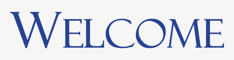 Welcome Blue - Welcome Greetings In Different Languages, transparent png