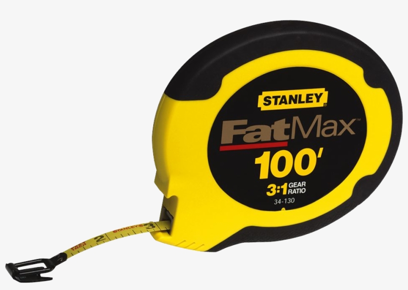 25 Foot And 100 Foot Tape Measure, transparent png