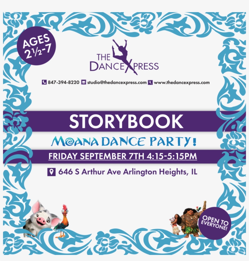 Storybook Moana 1 - Dance, transparent png