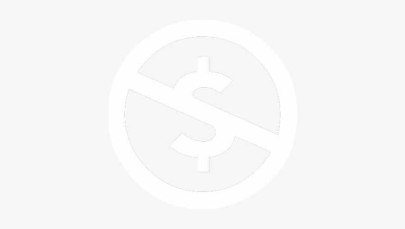 Cc-nc Icon - Back White Icon Png, transparent png