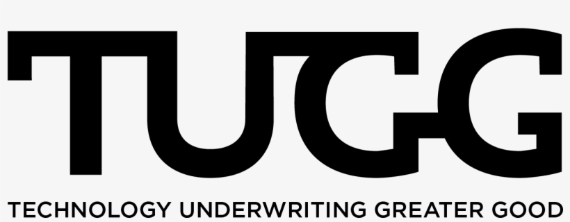 Tugg Logo W Tagline No Icon Blk - Technology Underwriting Greater Good, transparent png