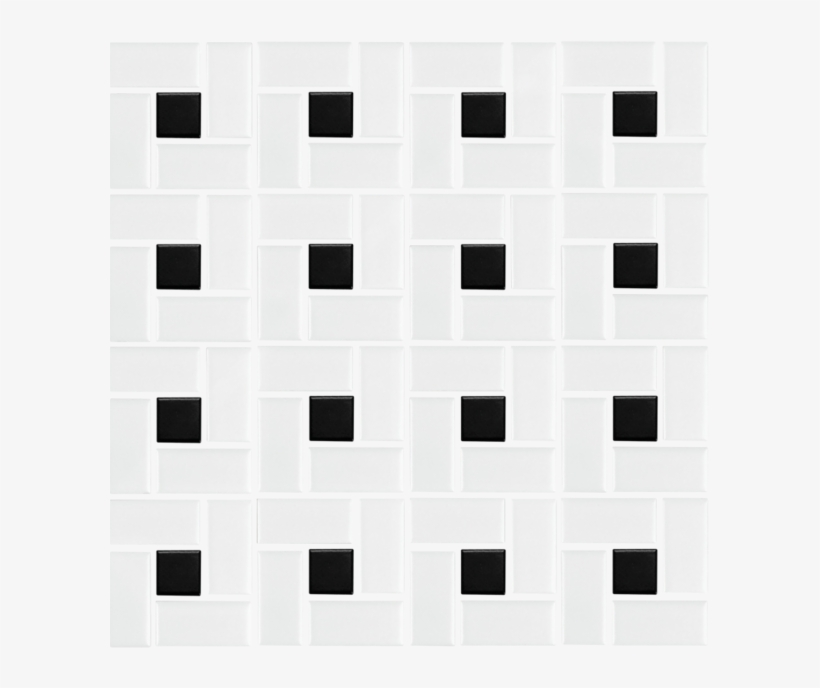 Fti815m12pw - Grout Color For White Pinwheel Tile, transparent png
